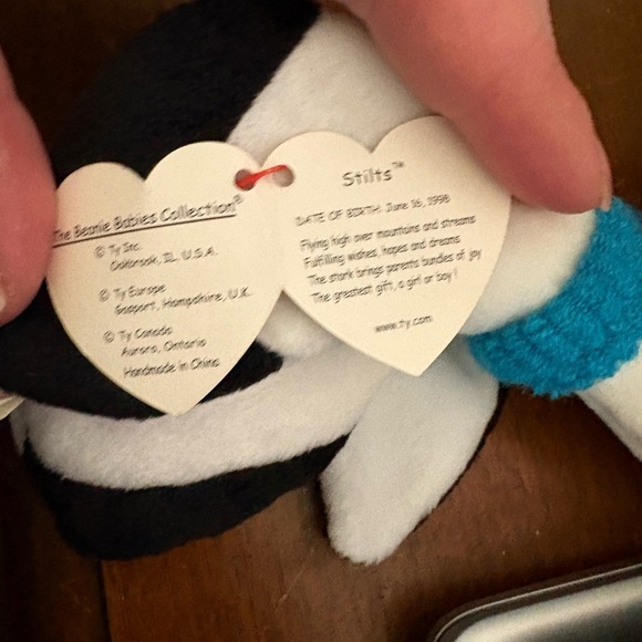 Stilts the Stork TY Beanie Baby. RARE TAG ERROR. 1998
Mint condition. - Picture 3 of 5
